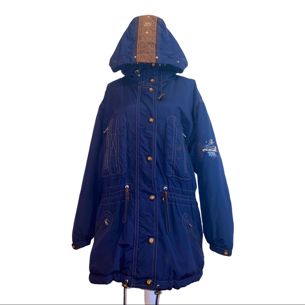 Women’s Vintage  Bogner ski jacket in Navy size 16